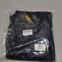 TBMPOY Women's Cargo Sweatpants Straight Leg High Waisted Wide Leg Athletic Pants Zipper Pockets Bottom Trendy Black M (Black, XL)