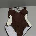 SUUKSESS Women Slimming Tummy Control One Piece Swimsuit Sexy Bathing Suit M