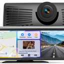 Wireless CarPlay Screen,8.1" Portable Touch Screen Car Stereo with 2K Dash
