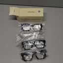 CCVOO 4.0 4 pack Oprah Style Reading Glasses for Women, Eyeglasses, Blue Light Readers for Women