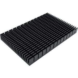 Aluminum Heat Sink 150mmx93mmx15mm/ 5.9x3.66x0.59 inch High Power Large Heatsink Module Cooler Fin for PCB Board LED Motherboard Cooling GPU Backplate Radiator Routers RTX 3090 3080 Black (1 Pcs)