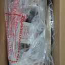 High Chair, Foldable High Chairs for Babies and Toddlers Ultra Safe for Infant or Adults Up to 150 Lbs, Easy Clean, Removable Tray/Adjustable Footrest for Baby Feeding HighChair, Cream