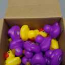Little Rubber Ducks Figures in Bulk Mini Jesus Figures to Hide Rubber Duckies Tiny Toys Religious Bible Verse Bath Toy Gifts for Church Events(Jesus Loves You,100 Pcs)