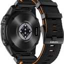 Bandletic Compatible with Garmin Fenix 8 47mm 7 6 Watch Band - 22mm Quick Fit Rugged Nylon Replacement Band for Fenix 7 6 Pro/5 Plus/Instinct 2 3 E 45mm/Forerunner 970 965/Approach S70 S62/Epix Pro