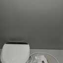 Combier Bidet Toilet Seat with Heated Warm Water & Nozzle Wash, Auto-Dry, Quiet Close Lid, Wireless Remote - Electric Bidet Seat 102DS-B(Round)