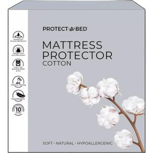 Protect-A-Bed Cotton Jersey Mattress Protector, King