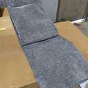 Large Ultra Soft Modern Area Rugs for Living Room Bedroom, Feet Dark Grey Thickened Memory Foam Indoor Solid Minimalist Carpets, Non-Slip Comfy Rug for Boys Girls Nursery Room Home Decor 84" x 62"