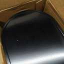 BlissBoard Mailboxes for Outside, Galvanized Steel Medium Black Metal Mailbox, 20 x 8.7 x 6.7 Inches