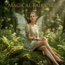 Fairy Wings for Adults, Fairy Costume Set with Elf Ears and Fairy Flower Arm Wrap for Party, Cosplay, 27"x29.5"