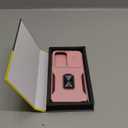 Case for Samsung Galaxy S25 Ultra with Slide Camera Cover+Screen Protector(2 Packs), Military Grade Shockproof Protective Cover, Rotated Ring Kickstand(A - Pink+Red)