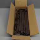 Kitsure Shoe Rack for Closet, Sturdy Shoe Shelf for Entryway, Space-Saving Shoes Organizer and Storage, 27.6" x 11.8" x 22.6", Brown