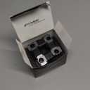 FRANXI 9005/HB3 H11/H8/H9/H16 Bulbs Combo Fog Lights, 32000LM Super Bright 6000K Cool White, 1:1 Design with Cooling Fan, Plug and Play, Pack of 4