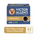 Victor Allen's Coffee Decaf Morning Blend, Light Roast, 42 Count, Single Serve Coffee Pods for Keurig K-Cup Brewers (EXP 07/05/26)