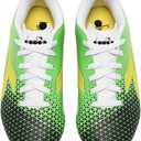 Diadora Kids Boys Cattura Multi Ground Lightweighttt Polyurethane Gound Soccer Cleats - Orange, Yellow