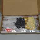 Black and Gold Party Decorations 4 Set Balloon Stand Table Centerpieces for Men's Women's Birthday Wedding Retirement Anniversary Graduation Decorations 2026 New Years Eve