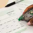 Tombow 68720 MONO Original Correction Tape, 10-Pack. Easy To Use Applicator for Instant Corrections, White, 10 Count (Pack of 1)