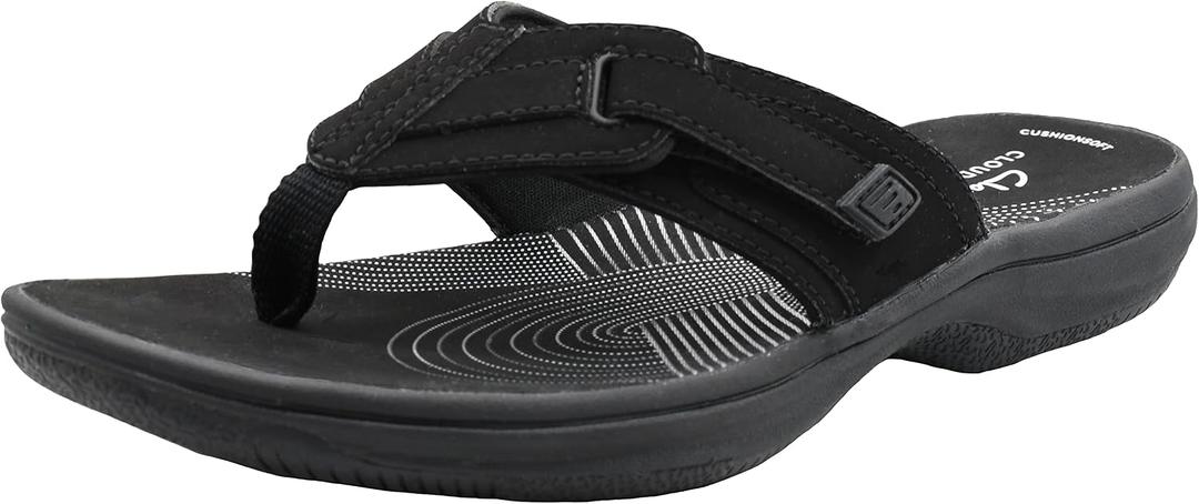 Clarks Women's Brinkley Jazz Cloudsteppers Flip-Flops