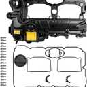 N20 Engine Valve Cover L4 2.0L with Oil Filler Cap and Gasket and Bolts Compatible with 2012-2018 328i, 228i 320i 428i 528i X1 X3 X4 X5 Z4 (Included GT/xDrive) Replace 11127588412 11127588418