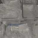 2Set 3 Tier Clear Bathroom Organizer with Dividers, Pull-Out Pantry Organization and Storage, Multi-Purpose Under Sink Organizers and Storage, Vanity Skincare Cosmetic Closet Organizer Medicine Bins (Transparent)