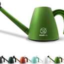 WhaleLife Indoor Watering Can for House Bonsai Plants (2.0L, Green)