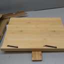 Extra Large Book Stand 19.68" x 14.0" Bamboo Heavy-Duty Book Holder