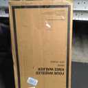 Medline Steerable Knee Walker, Large 8" Wheels, Adjustable Height and Storage Bag, Supports up to 300 lbs, Black