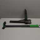 Weed Puller Tool with Long Adjustable Handle (36", 40", & 45"), Quick-Release Weed Ejector Mechanism, Lightweight Aluminum Stand-Up Heavy Duty Weed Remover, 4-Claw Head & Foot Pedal for Easy Weeding