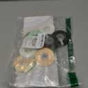 LaRibbons 3/8 Inch 100 Yard Satin Ribbon Pack,10 Yd/Roll 10 Rolls Sage Green Double Faced Satin Craft Ribbon for Gift,Wedding Party Decoration