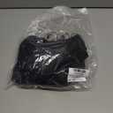 LilyCoco Womens Striped Shirts Button Boat Neck Long Sleeve T Shirt Black, Size Small