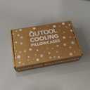 Luxury Cooling Pillowcases King Size 2 Pack, Q-Max>0.4 Cool Touch for Hot Sleepers&Night Sweats Beauty Sleep Anti-Frizz, Softer Than Silk Pillowcover Oeko-TEX Certified Grey (Light Gray)