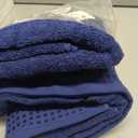 GLAMBURG 100% Cotton 2 Pack Oversized Bath Towel Set 28x55 Inches, Ultra Soft Highly Absorbant Compact Quickdry & Lightweight Large Bath Towels, Ideal for Gym Travel Camp Pool - Navy Blue