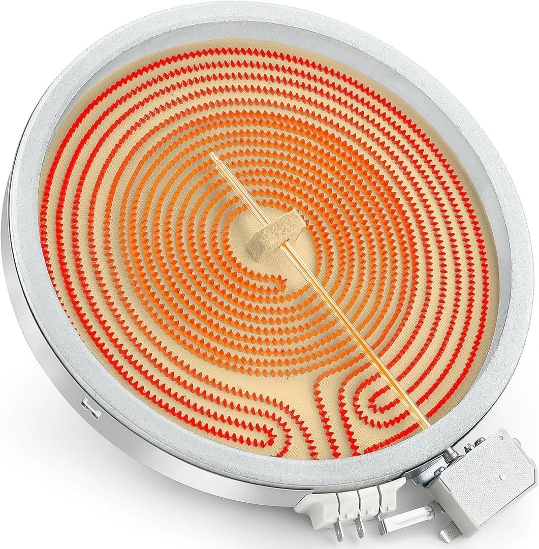 2026 Upgrade W11517959 W10275048 10" Range Dual Radiant Surface Heating Element Replacement Fit for Whirl-Pool, May-tag, Kitchen-Aid, Jenn-Air Stove, Replace W10169799 W10823729 by Fetechmate