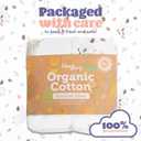 Cloud Baby Bassinet Sheet 32"x16" (2 Pack) - 100% Organic Jersey Cotton, Breathable and Soft for Baby Boy Girl Newborn Infant Unisex (Woodland Animals and Leaves)