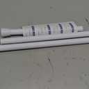 White Tension Curtain Rod for Windows 28 to 48 inch, Adjustable Expandable Pressure Spring Curtain Rod No Drilling, 7/8" Curtain Rod for Bedroom Doorway Closet Door