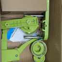 Button Maker Machine, 75mm(3 inch) DIY Pin Button Maker Press Machine Kit, Badge Button Press Machine Pin Maker Machine with Free 100pcs Button Parts&Pictures&Circle Cutter&Magic Book