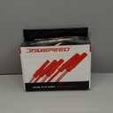 JDMSPEED New HEI Spark Plug Wires Set 90 to Straight Replacement for SBC BBC 350 383 400 454 V8