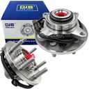 DJB 515169 Pair Front Wheel Bearing Hub Assembly 4WD for 2015-17 Ford F-150