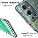 3 x Unov Case Compatible with OnePlus 9 Pro 5G Clear with Design Soft TPU Shock Absorption Slim Embossed Pattern Protective Back Cover OnePlus 9 Pro 5G Case 6.7 inch (Citrus Flavors)