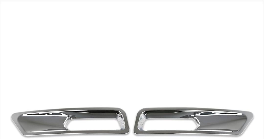 Beautost Fit For Honda New Pilot 2025 Rear Fog Light Cover Trims (Chrome)