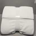 Bedluxe Wedge Pillow for Sleeping, Adjustable 9&12 Inch Foldable Bed Wedge Pillow Set, Orthopedic Memory Foam Triangle Pillows Wedge, 7-in-1 Elevated Pillows for Leg and Back Support, White/Grey