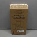 Ukeetap 2 Pack Multi-Purpose Pull-Out Storage Organizers, Under Sink Organizers and Storage for Bathroom & Kitchen, Under Cabinet Organizers and storage, 14.8 Inch, Black