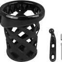 Motorcycle Drink Cup Holder Handlebar Cup Mount Replacement for Honda Goldwing 1800 GL1800 F6B 2001-2023 Water Bottle Holder(Black, 138MM/5.4" Height)