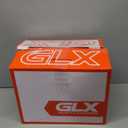 GLX GX623 Youth ATV/Dirt Bike Helmet Combo - Retro Red, Large - DOT