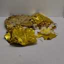 RUBFAC Gold Birthday Party Decorations Set Gold Birthday Banner Background Confetti Balloons and Tri-color Tassel Garland for Boys Girls Men Women Party