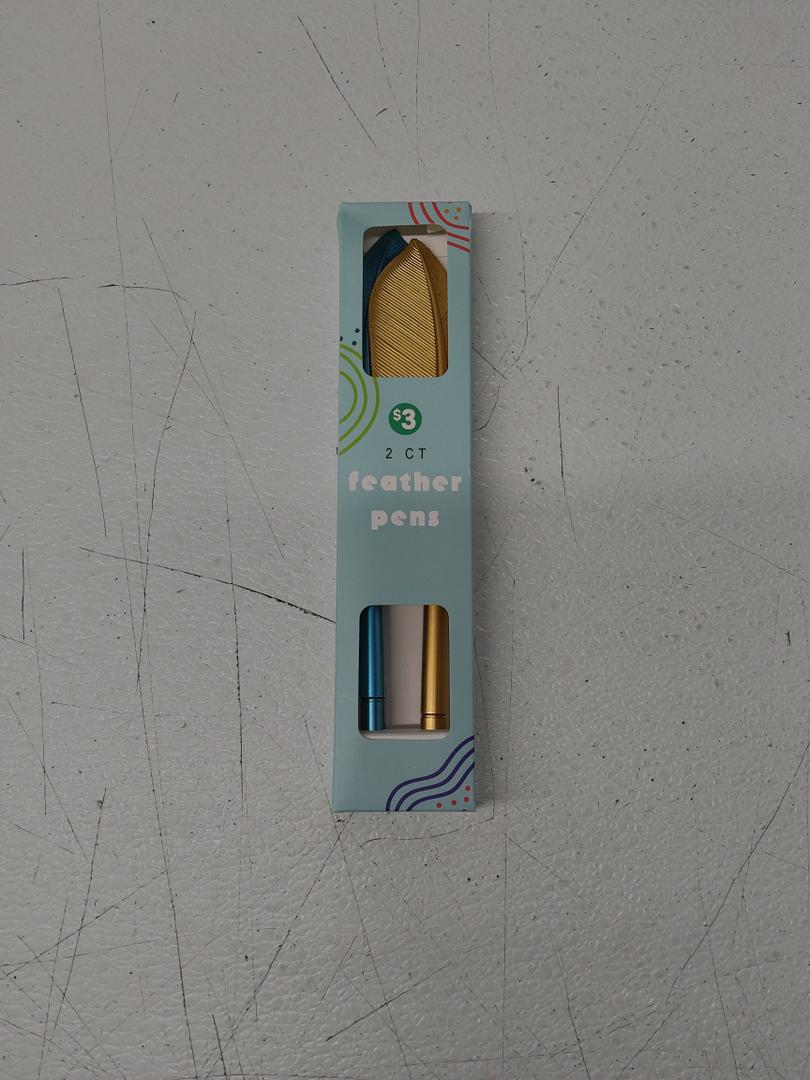 Feather Pens 2 CT 8 Pcs