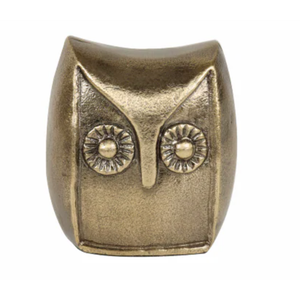  HD Designs 4.5 IN Aluminum Owl Gold