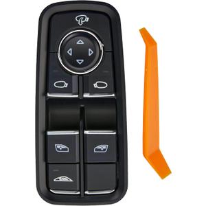 Power Window Switch Fits for Porsche 911 2012-2019.Front Left Driver Side Control Door vidrios Master Switch Replaces 99161315702DML