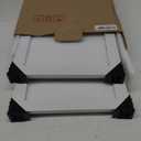 [Pack of 2] Kids Art Frames, 9x12 Front Opening Kids Artwork Frames Changeable, White Artwork Display Storage Frame for Wall, Holds 50 Pcs, for 3D Picture, Crafts, Children Drawing, Hanging Art, Portfolio