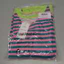 Women Striped Oversized Sweatshirt Long Sleeve Crewneck Hoodies Shirts 2024 Fall Pullover Top Trendy Preppy Clothes (L)