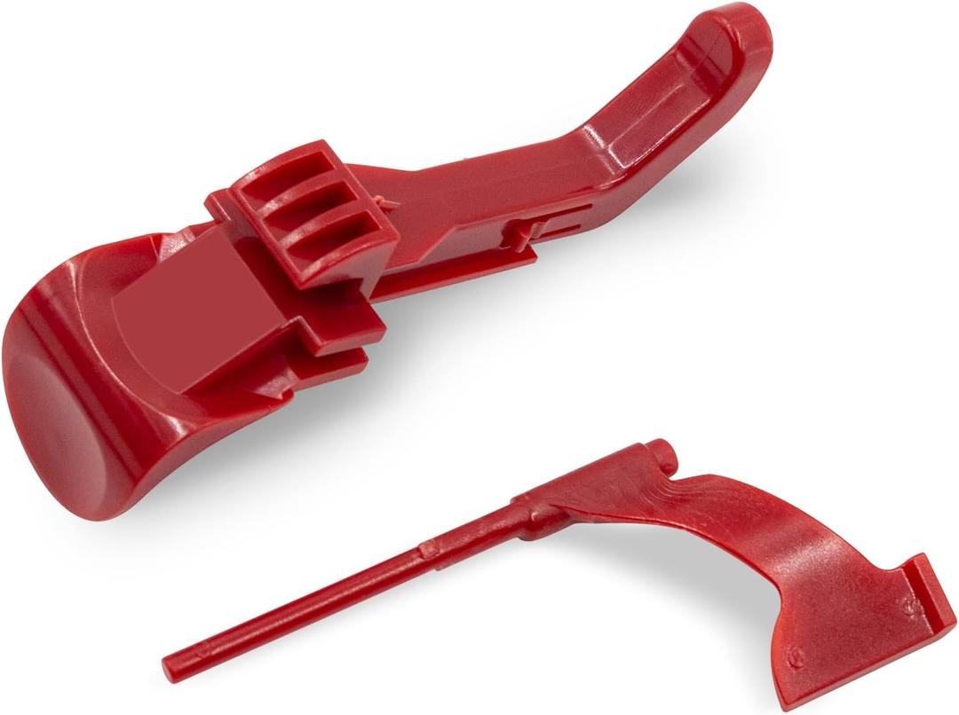 SuperDi Vacuum Cyclone Red Canister Button Release Catch Clips Replacement for Dyson DC41,DC41 Animal,DC41 Animal UK,DC43,DC55,DC65